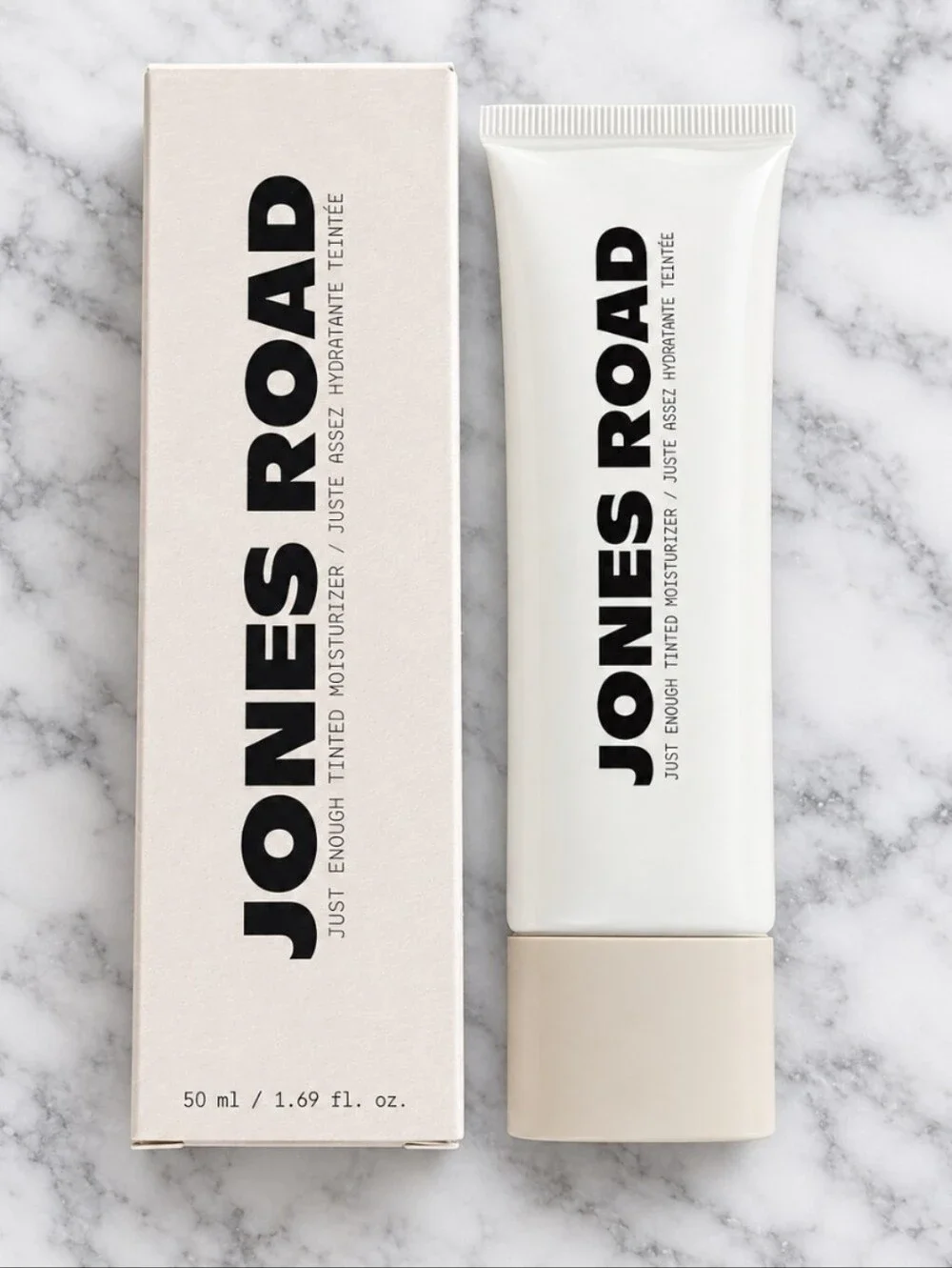Jones Road LIGHT Just Enough Tinted Moisturizer Foundation 1.69 oz Full Size NIB